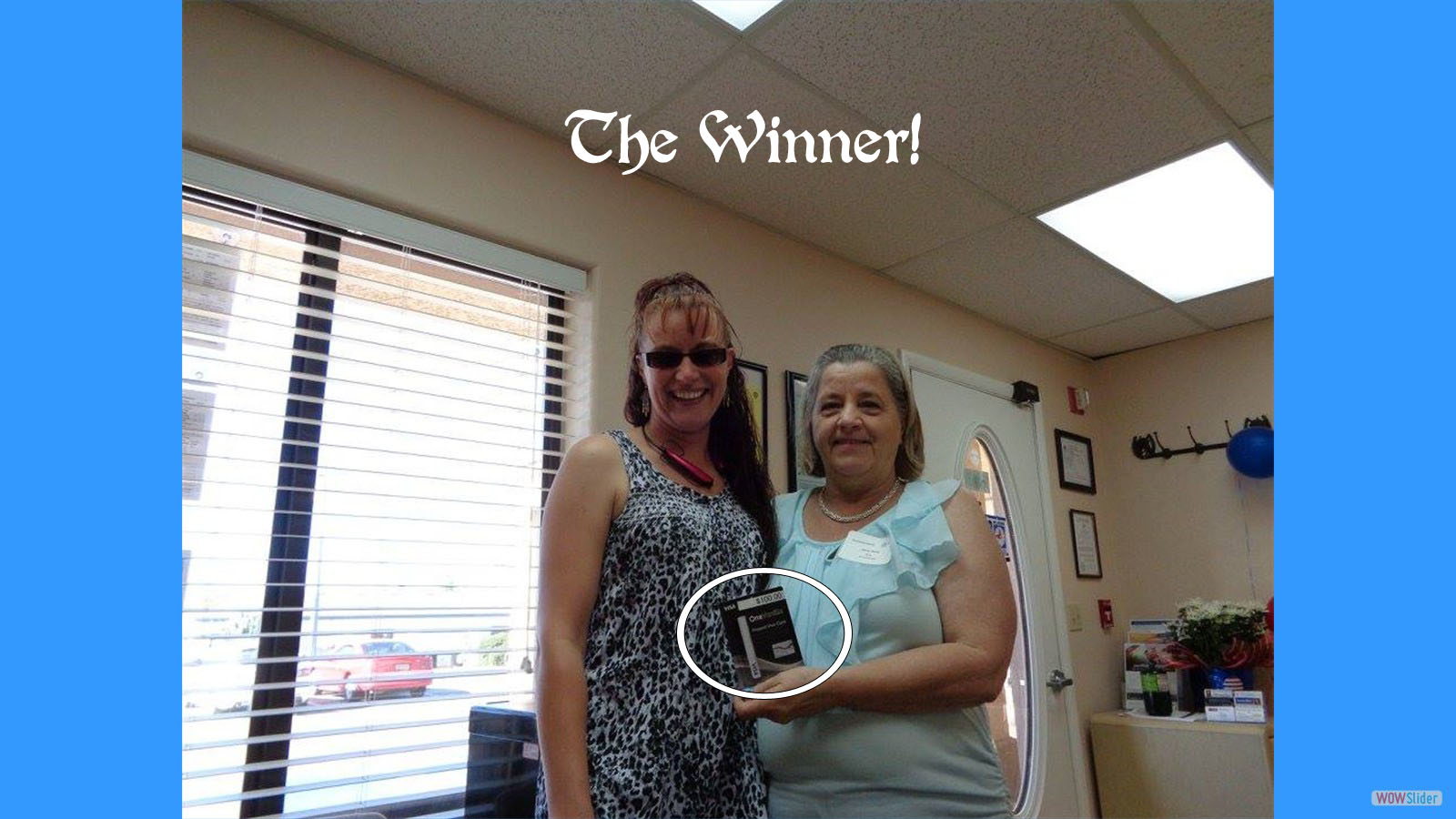 Grand Prize Winner - Congratulations
